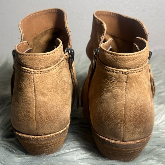 Sam Edelman Packer Booties - Honey Tan Ankle Boots Size 7 - Picture 7 of 10
